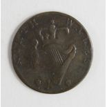 Evasion Halfpenny 18thC : GEORGEIVS WASHINGTON / * NORTH WALES *, VG to Fine for type, a couple of