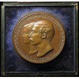 British Commemorative Medal, bronze d.64mm: Marriage of the Duke of Connaught to Princess Louise