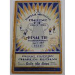 FA Cup Final 1929 for final between Bolton Wanderers v Portsmouth played on 27/4/1929. Bolton won