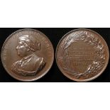 British Commemorative Medal, bronze d.51mm: Handel Centenary Festival 1859, by W.J. Taylor, Eimer