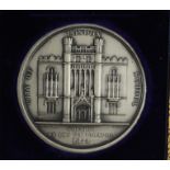 British School Medal, silver d.57mm: City of London School 1834, by B. Wyon, Eimer 1279, a late 19th