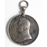 British Agricultural Medal, silver d.48.5mm: Smithfield Club 1845 by W. Wyon, Eimer no. 1400,