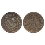 Essex, Pebmarsh, 17th. century token farthing 1667 of William Sewell, D.247, even colour, scarce,