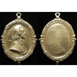 Charles I Royalist Badge of Reward, a later casting in silver-gilt 55mm, VF