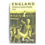 England, World Cup, 1966, hardback edition of England World Champions by Finn, signed to blank