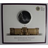 One Hundred Pounds 2015 "Buckingham Palace" BU in the card of issue