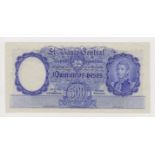Argentina 500 Pesos 'PROOF' P268A, no signatures or serial number (1935), Unc
