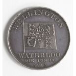 British Commemorative Medal, silver d.27mm: Waterloo Bridge Opened 1817, by T. Wyon Sn or Jr,