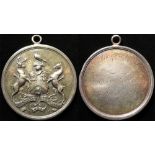 London Livery Medal, silver (gilt?) d.44.5mm: Worshipful Company of Cooks of London medal awarded to