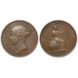 Halfpenny 1858/7 nEF