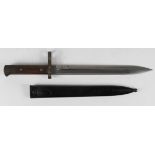 Austrian Model 1895 WW1 Infantry bayonet. Excellent blade 25cms. Ricasso marked OEWG. Top cutting