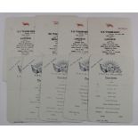 Ephemera, shipping menu cards, P&O, NYK lines   (10)