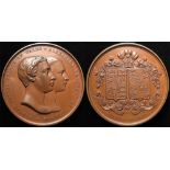 British Commemorative Medal, bronze d.63mm: Marriage of the Prince of Wales to Princess Alexandra