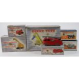 Dinky. Six boxed Dinky diecast models, comprising Dinky Supertoys nos. 563 & 971 (Heavy Tractor;