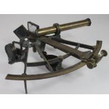 French sextant by E. Lorieux, Paris (no. 1468), circa early 19th century, 22cm x 28cm approx. (