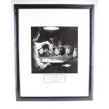 Photograph, unusual Flea Circus by William Kemp at Southall Fair 1948, 40cm x 50 cm, framed and