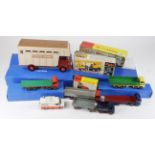 Diecast. A mixed collection of diecast models, including Dinky 279, 945 & 980 (boxed), Four Dinky