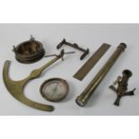 Scientific interest. A collection of seven miscellaneous French scientific items, circa 19th