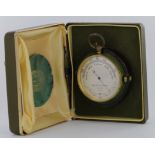 Negretti & Zambra pocket barometer (no. 25212), dial diameter 47mm approx. (not working)