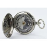 WWI Military compass by Short & Mason Ltd (no. 32598), dated 1915, diameter 45mm approx.