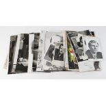 Photographs. A collection of approximately forty-five black & white photographs of actors &