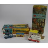 Diecast. Four boxed Corgi Dinky & Matchbox Toys, comprising Corgi 'Simon Snorkel Fire Engine' (no.