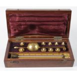 Sykes's Hydrometer by Farrow & Jackson, contained in original mahogany fitted case