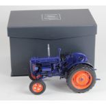 Universal Hobbies model of a Fordson E27N tractor (Ford 70th Anniversary Limited Edition), contained