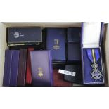 Belgium collection of boxed/cased medals inc Belge-Franco British Resistance Medal, Order of the