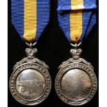 1st. Lanarkshire Artillery Volunteers, Brigade Heavy Gun Competition unmarked silver medal. Back