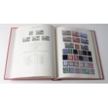 GB - collection in a red Windsor album with small selection of mint QV SG188, 199, 203. KEDVII