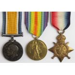 1914 casualty trio to 8725 L/Cpl Sydney Roberts 1st Bn. Lincolnshire Reg died 28-10-1914 buried