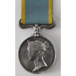 Crimea medal unnamed with no clasp.