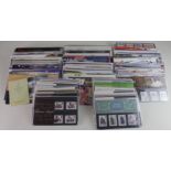 GB - Presentation Pack collection in plastic box, very little duplication, packs up to c2011 (approx