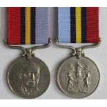 Africa - Rhodesia: General Service Medals, awarded to Woman Field Reservist M. S. Fergus and Reserve