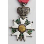 France Legion of Honour 5th Class Knight, with Henri I centre image. Enamel chips noted