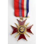 France WW2 Croix d'Honneur, Commander grade. Minor enamel chips