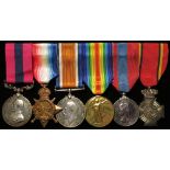 Distinguished Conduct Medal group to the Royal Flying Corps - DCM GV (7420 1.CL.A.M. C M Reynolds