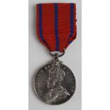 Coronation 1911 Metropolitan Police Medal named to PC. A Llewellyn. GVF