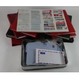 GB - box of material in several stockbooks and binders, heavy duplication, lot includes GV-QE2 used,