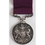 Duke of York's Royal Military School Good Conduct silver medal named to Colour Cpl. R. Adair