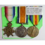 1914 star trio 6082 Cpl A Shaw 2/S.Lancs R. He was KIA 24-10-1914, Bn Liverpool, lived Everton,