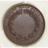 British Adademic Medal, bronze d.69.5mm: University College London, Morley Prize Medal by N.