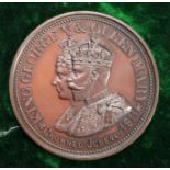 British Commemorative Medal, bronze d.64mm: London Metropolitan Borough of Wandsworth, large