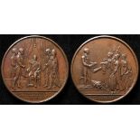 British Commemorative Medal, bronze d.40.5mm: Reform Bill 1832, a type unlisted in Eimer: 'I