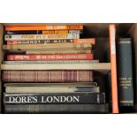 Books. A collection of books, relating to London, surrounding areas, etc., circa 20th century (one