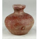 Ancient Roman (ca.100 AD) legionary terracotta storage jar 70mm