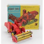 Corgi Toys, no. 1111, Massey Ferguson '780' Combine Harvester, contained in original box (hole to