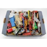 Diecast. A large quantity of diecast toys, including Dinky, Corgi, Matchbox etc.