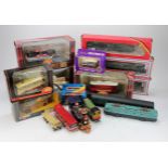 Model Railway & Diecast. A collection of Model Railway items, including locomotives and coaches (